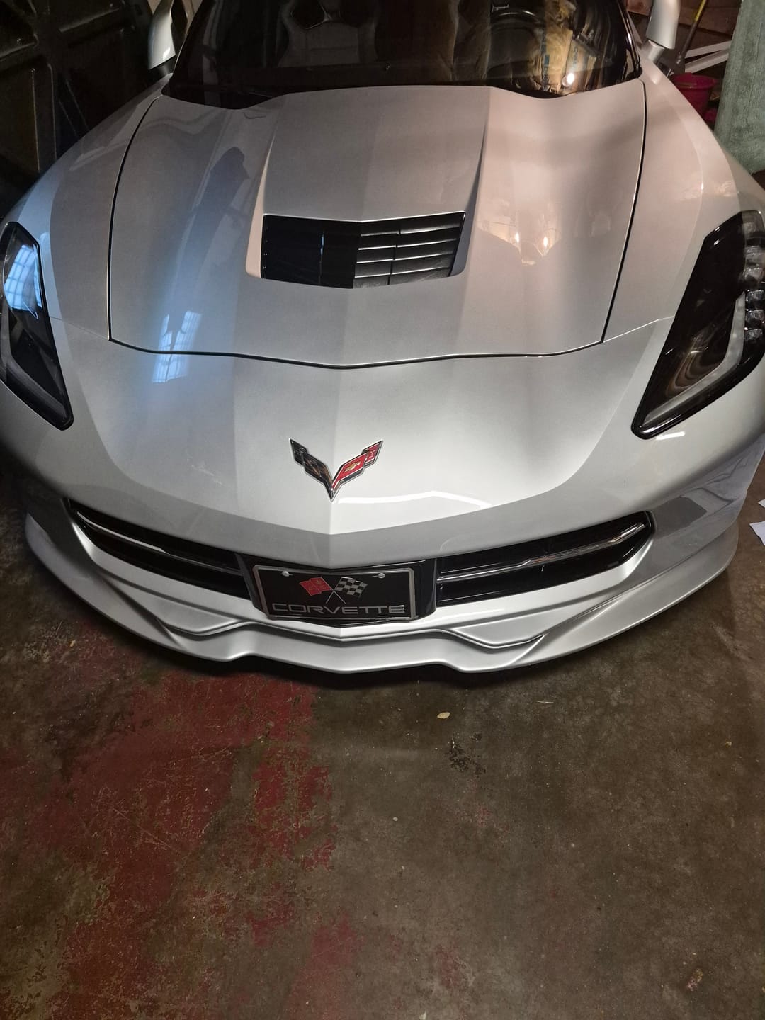 Customer photo review of Corvette C7 Stingray EOS Preformance Package Front Splitter
