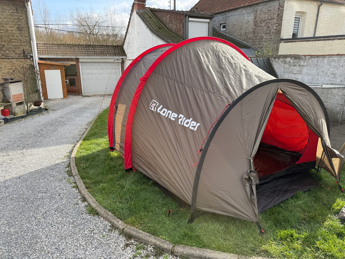 Customer photo review of MotoTent