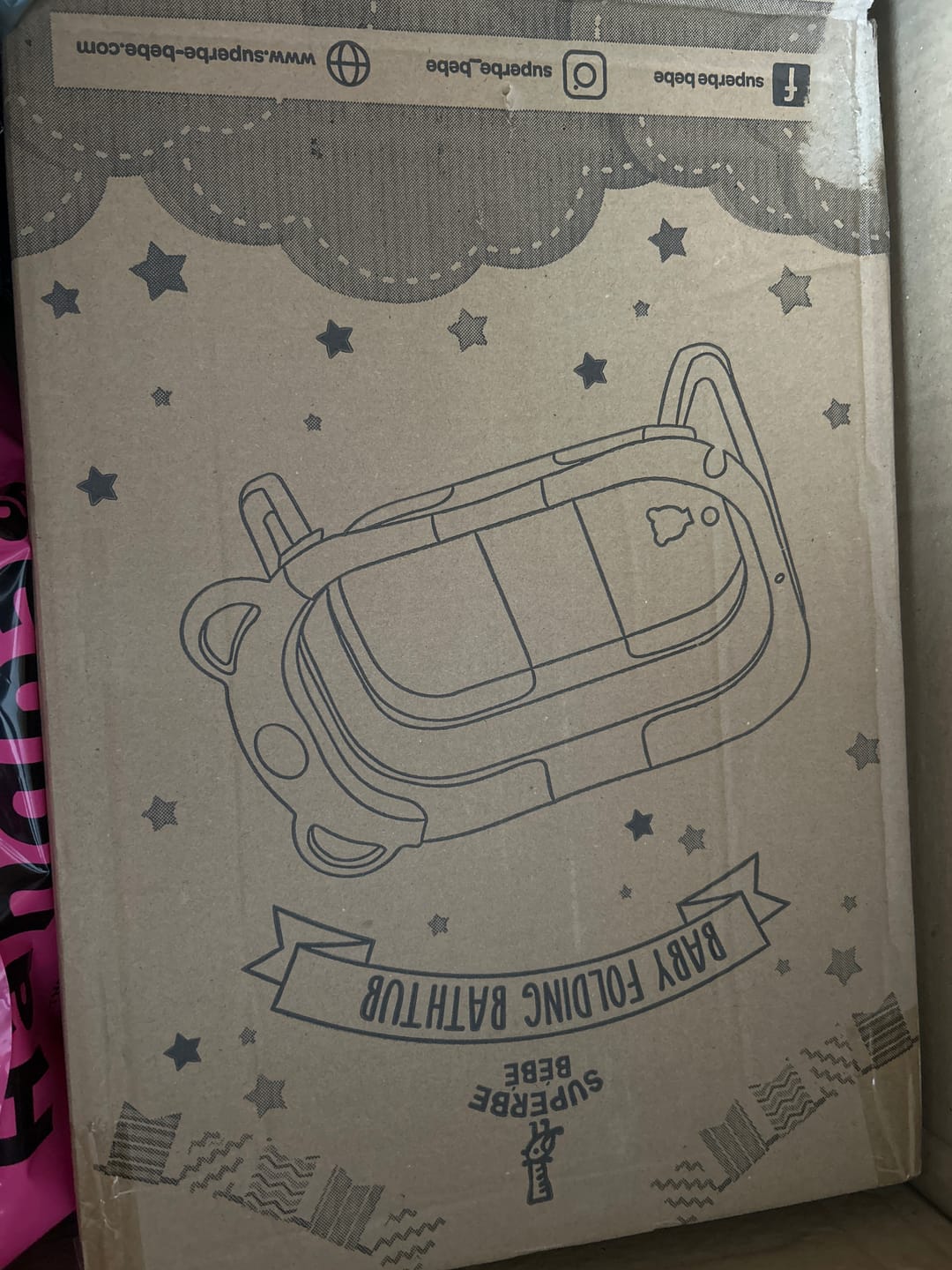 Customer photo review of Baignoire BEAR : un bain amusant et un rangement pratique !