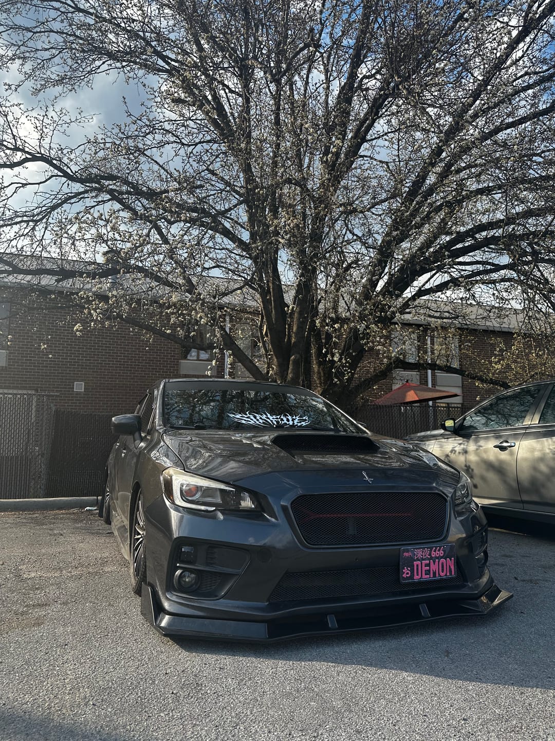 Customer photo review of NexaNovo STI Style Black Polyurethane Front Lip for Subaru WRX (2015-2021)