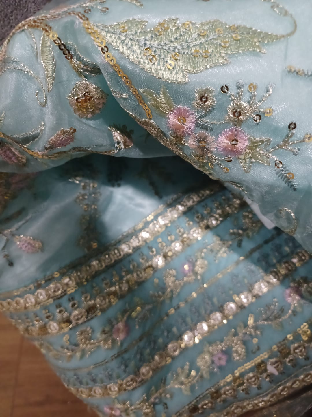 Customer photo review of Gul-e-Rung  Lehnga Choli ZA-03