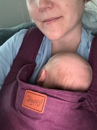 Customer photo review of Happy Baby Original Baby Carrier