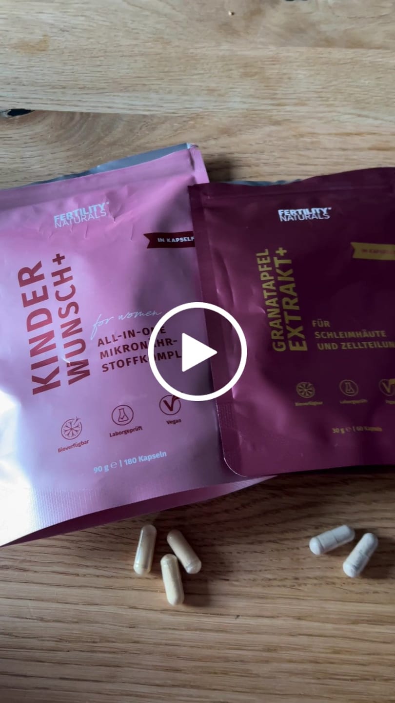 Customer video review of Kinderwunsch Essentials