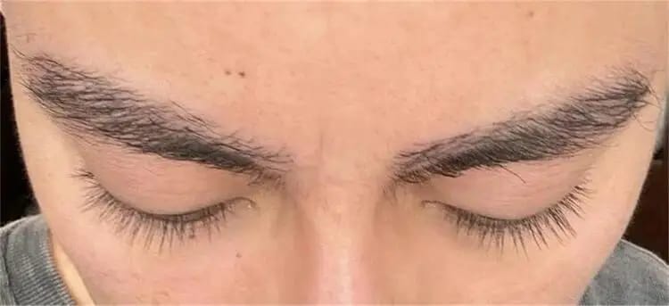 Customer photo review of Awaken™ Nourishing Brow Serum