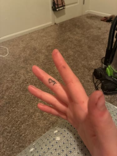 Customer photo review of Tattoo Kit - Neebol PX02 Wileless Tattoo Pen Starter Kit with Stencil Gel