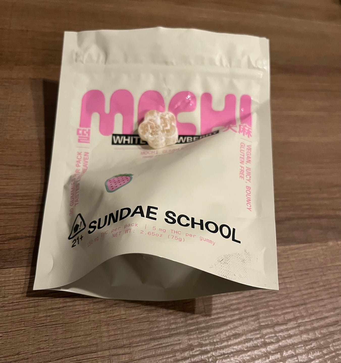 Customer photo review of White Strawberry (5mg) Mini