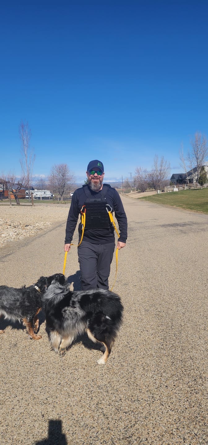 Customer photo review of Centurion Weight Vest - Delta Blackout