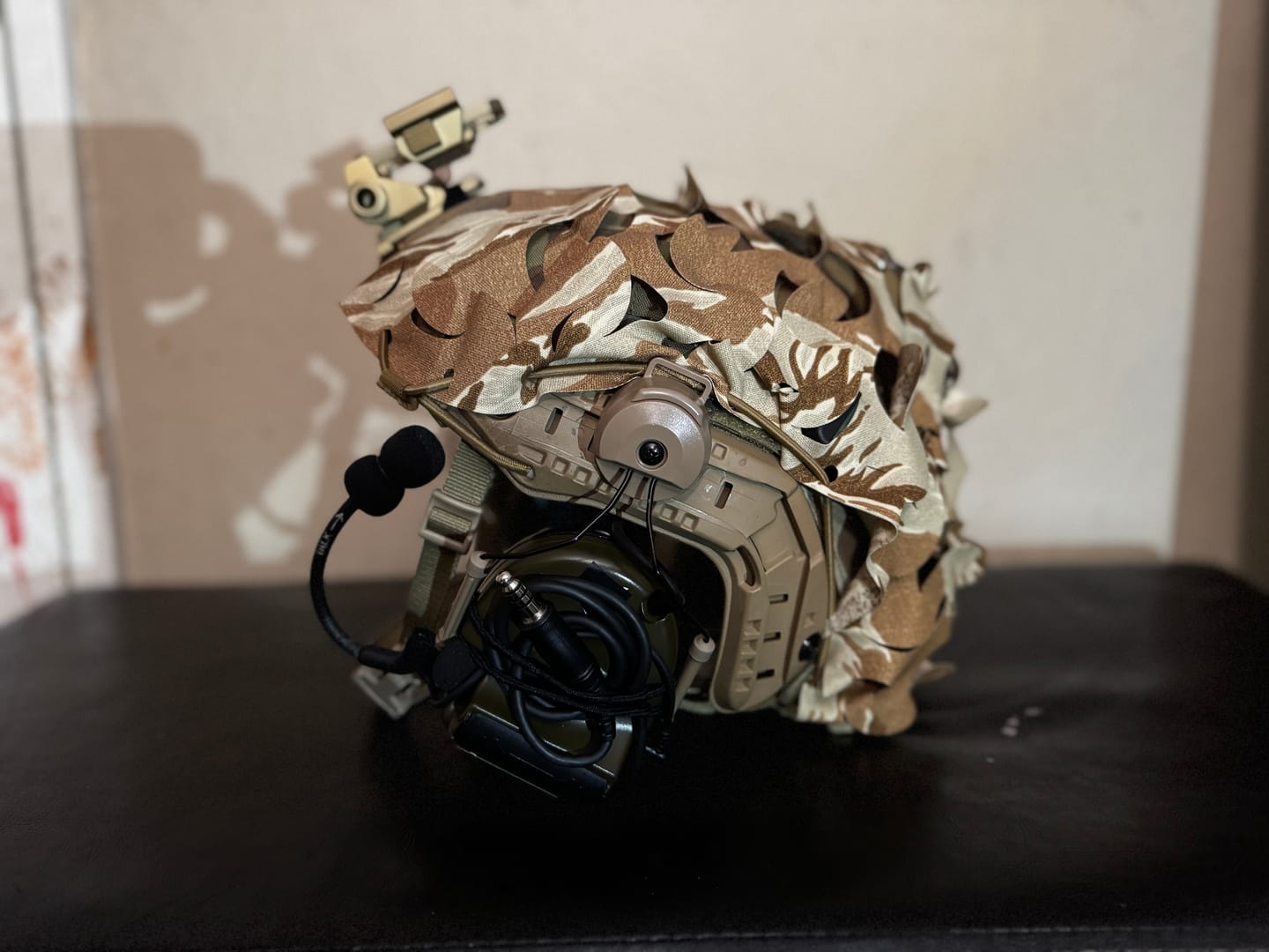 Customer photo review of HelmetScrim™ 2.0 | Camo Netting for Helmet