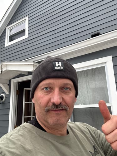 Customer photo review of Classic Beanie Gunmetal