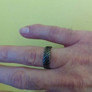 Customer photo review of Celtic Knot Ring