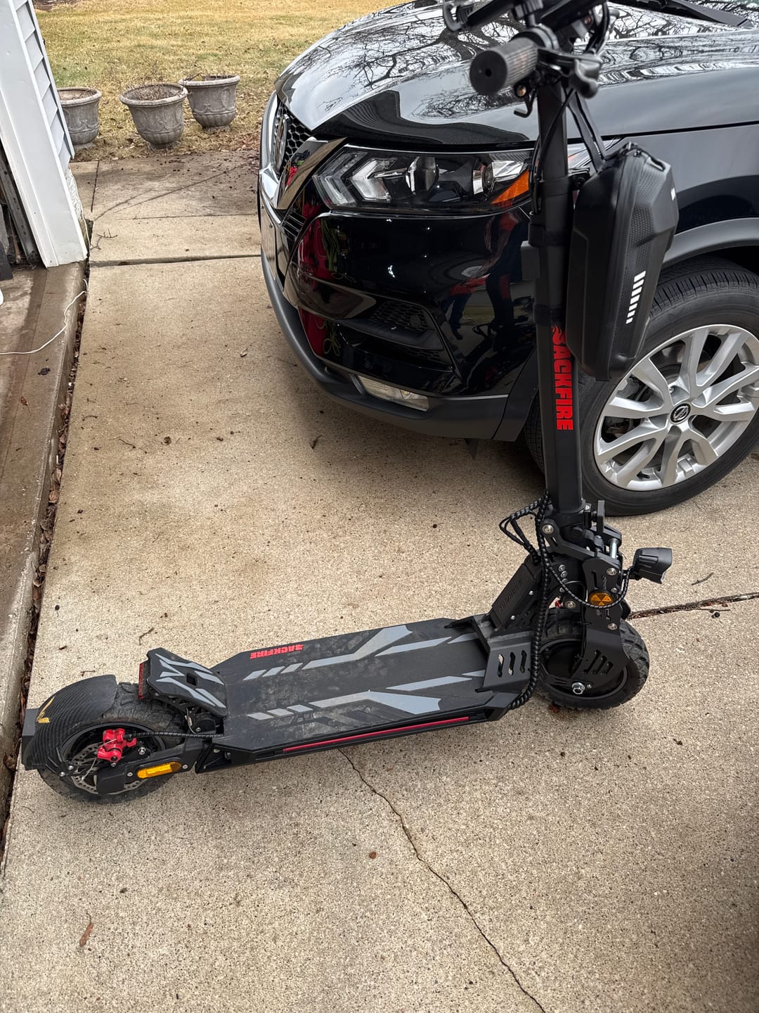 Customer photo review of Backfire M8 Electric Scooter with GPS and Samsung Battery