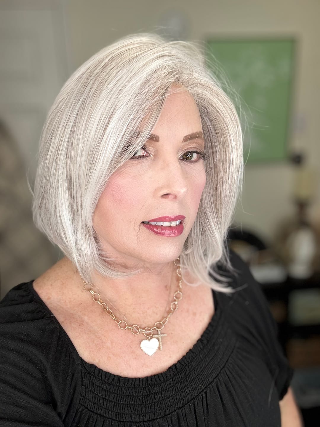 Customer photo review of FIERCE FOCUS - Burnished Snow
