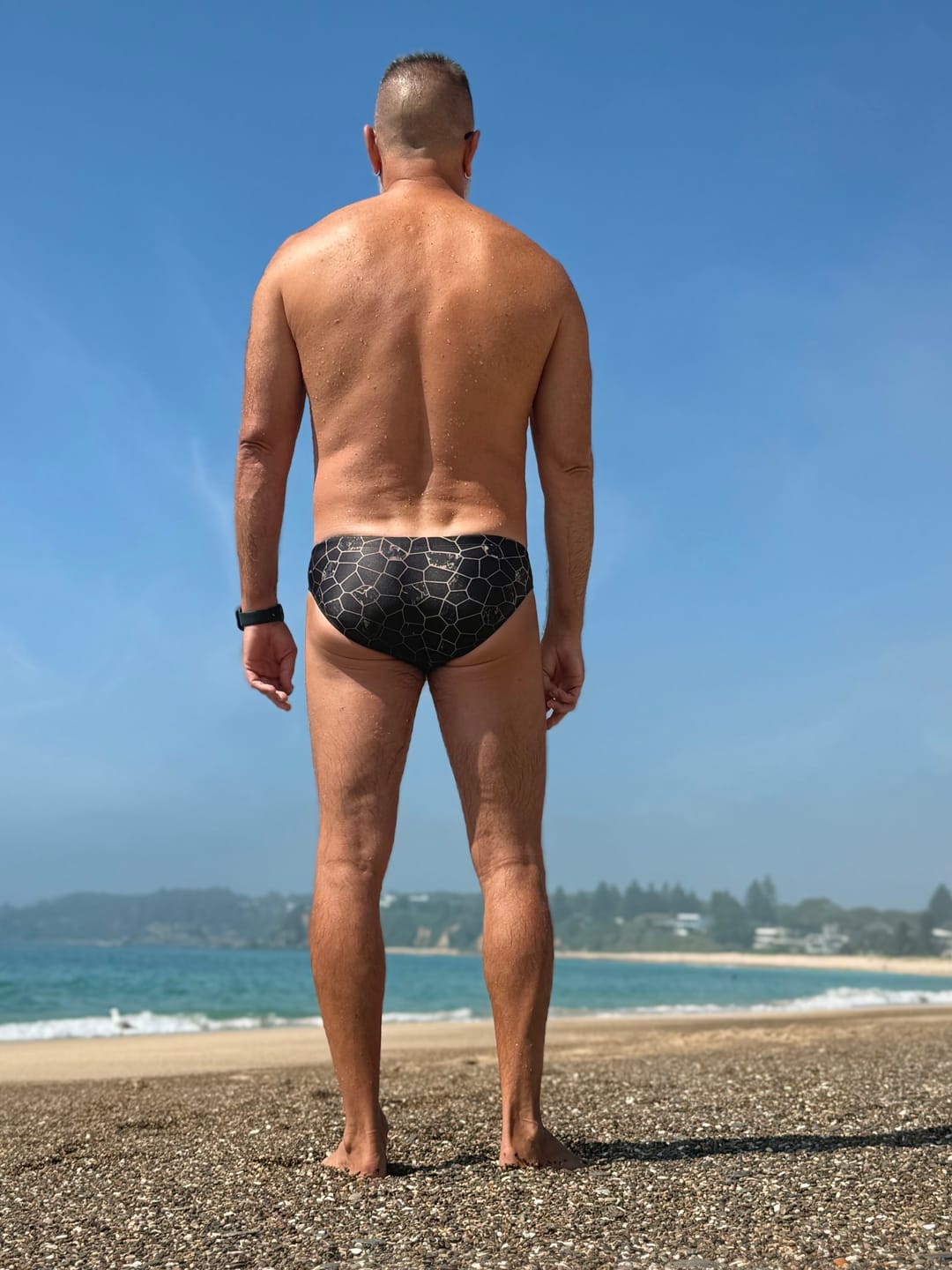 Customer photo review of Limited Edition- Dark Emperador- Low-Rise Enhancing Swim Brief