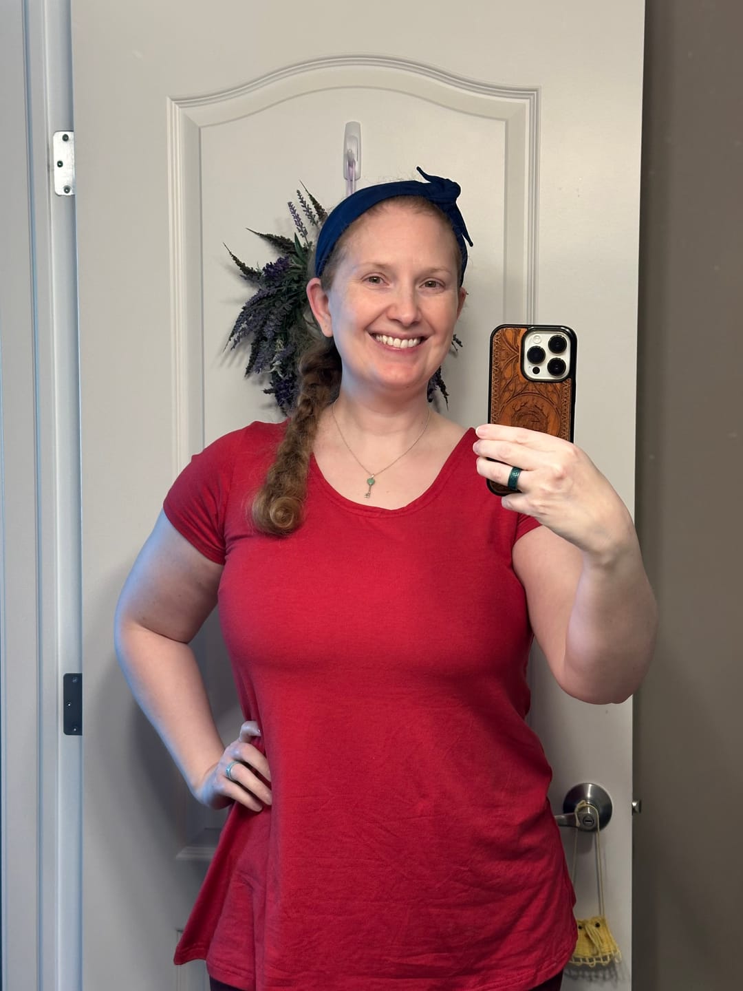 Customer photo review of *Pre-Sale* Scoop Tee