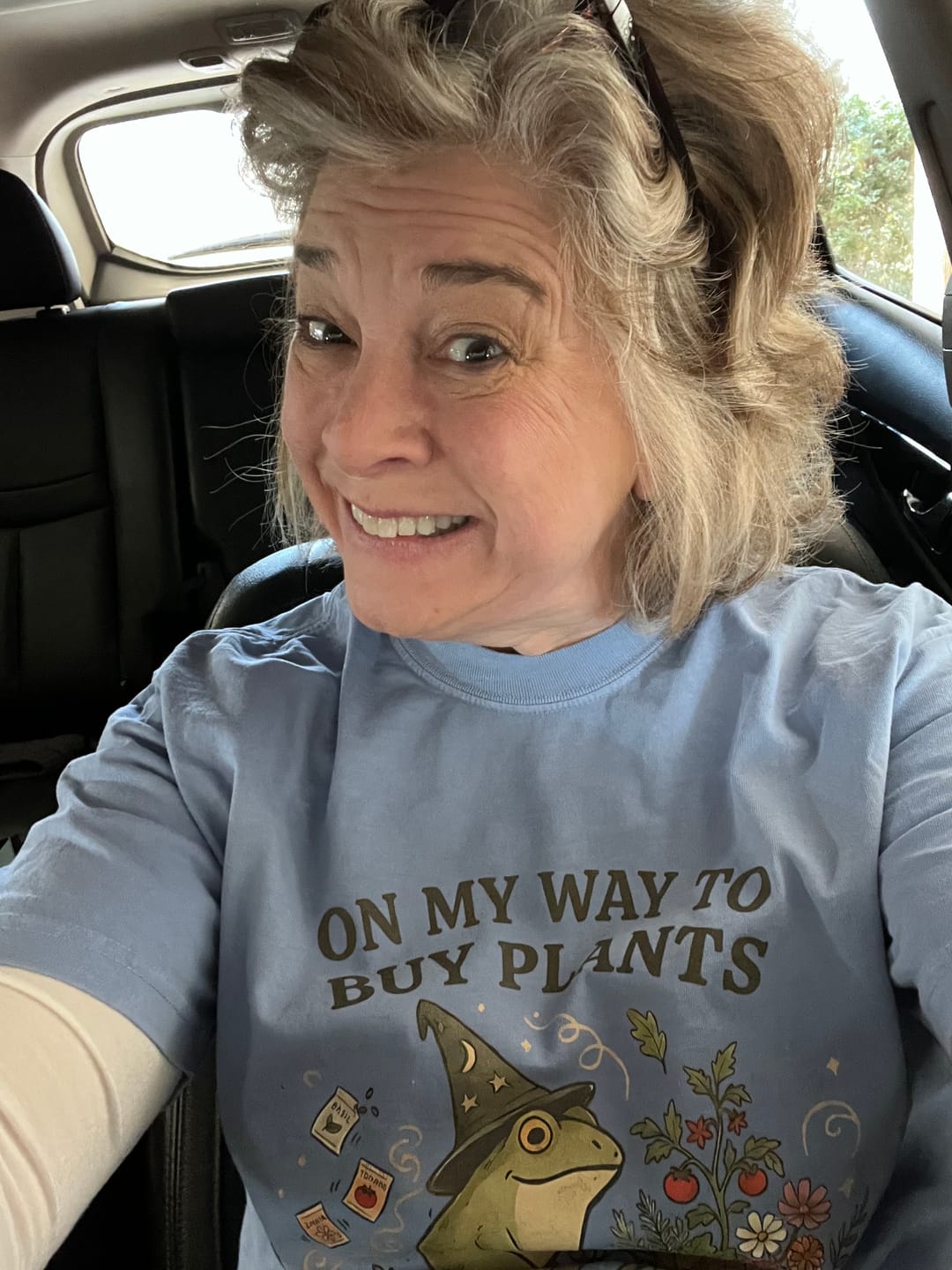 Customer photo review of Buy Plants Frog T-Shirt