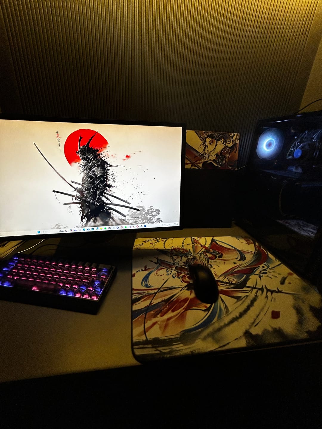 Customer photo review of ESPTiger Pioneer Series Wu Xiang V2 Poron Mousepad