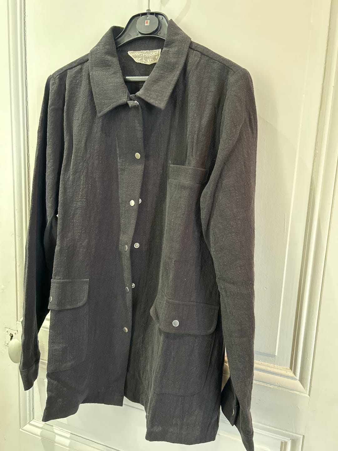 Customer photo review of Veste Véga - lin stone wash noir