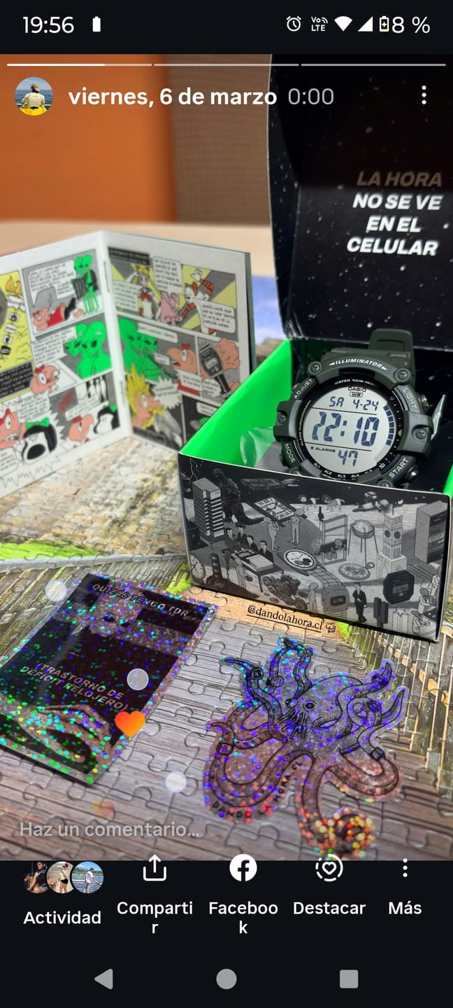 Customer photo review of Reloj Casio Vintage AE-1500WHX-3AVDF Verde
