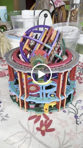 Customer video review of Rokrgeek Tourbillon Timer 3D Wooden Puzzle