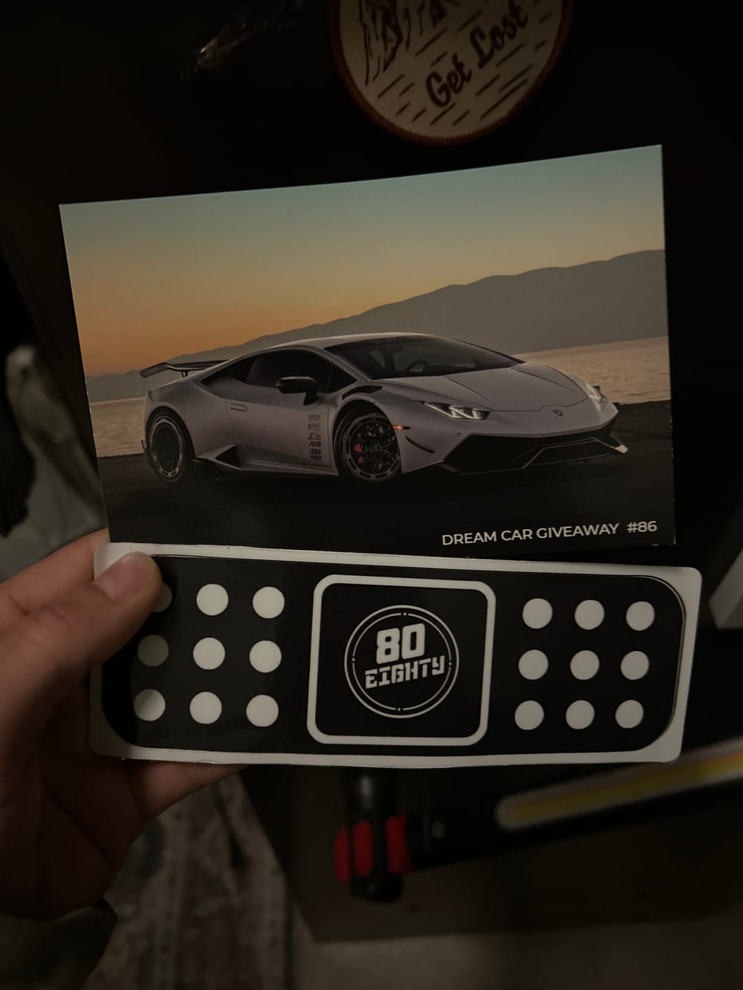 Customer photo review of 80Eighty® Bandaid Vinyl Sticker