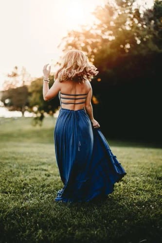 Customer photo review of Boho Maxi Dress Summer Beach
