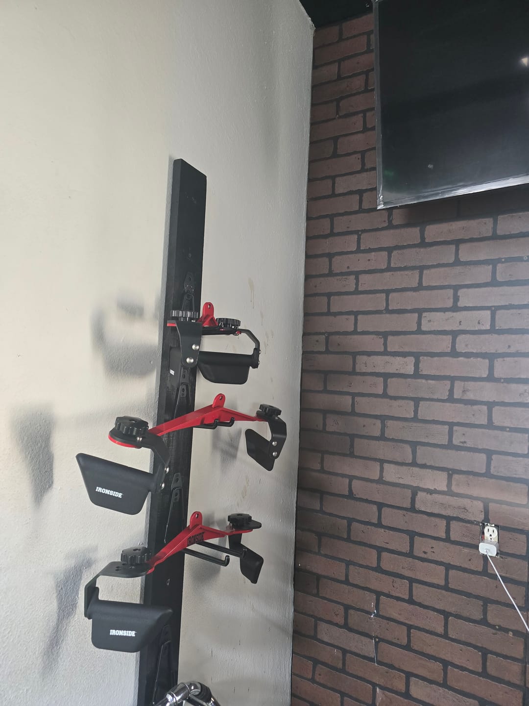 Customer photo review of Set de 3 Agarres de Polea Fijos Ergonómicos IRONSIDE