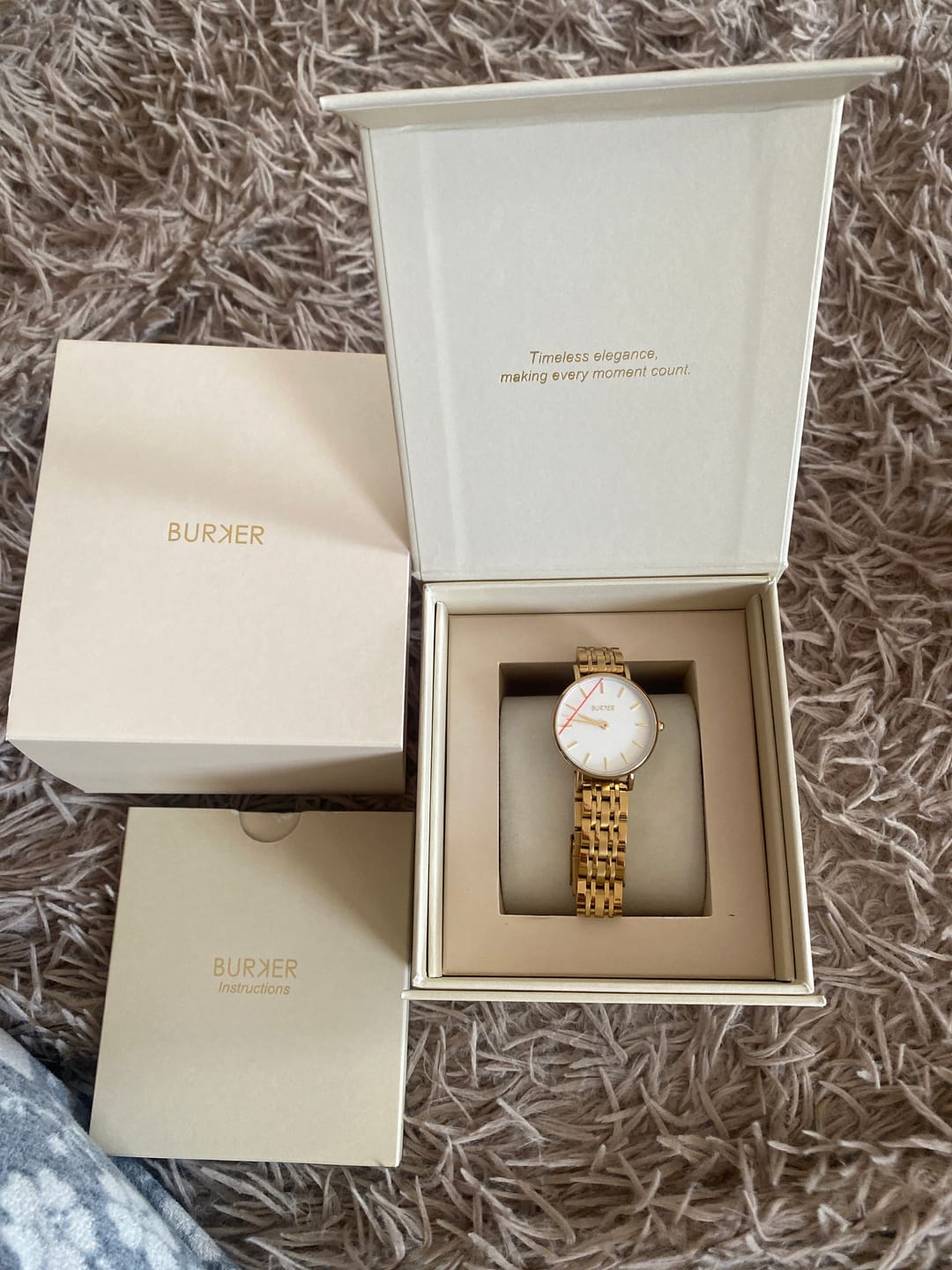 Customer photo review of Ruby Petite Gold White