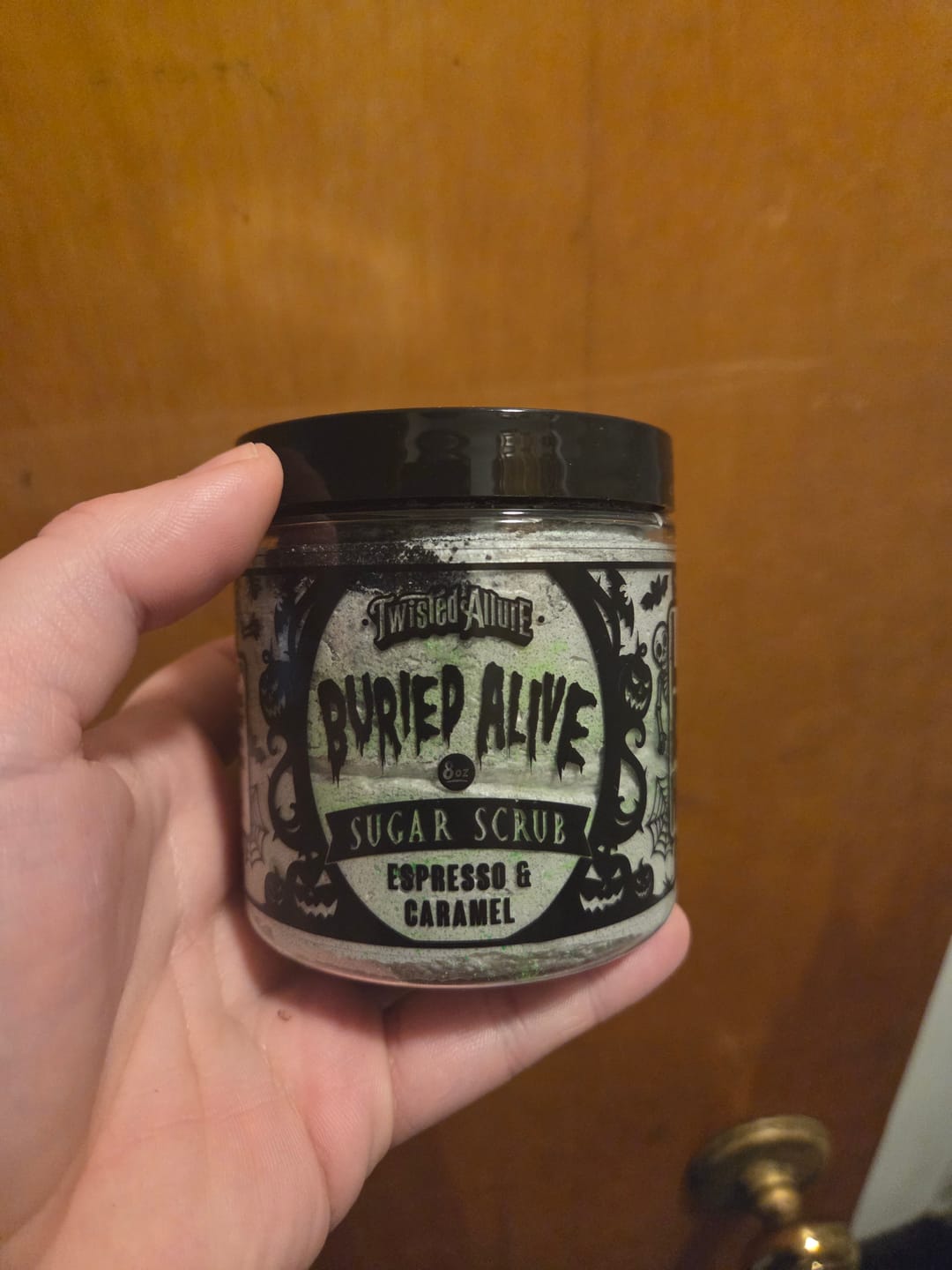 Customer photo review of Buried Alive Sugar Scrub