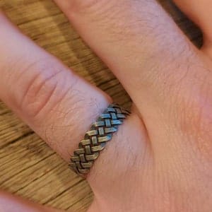Customer photo review of Celtic Knot Ring