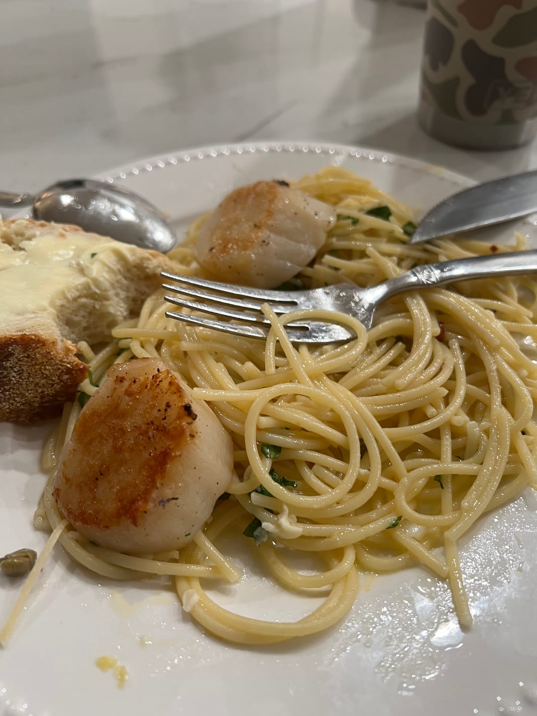 Customer photo review of Wild Japanese Sea Scallops, Sushi Grade, Extra Large (12oz portion)