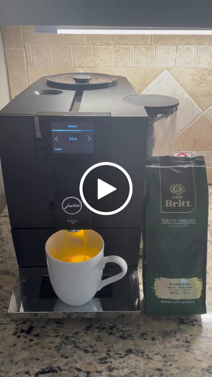 Customer video review of COSTA RICAN DARK ROAST COFFEE