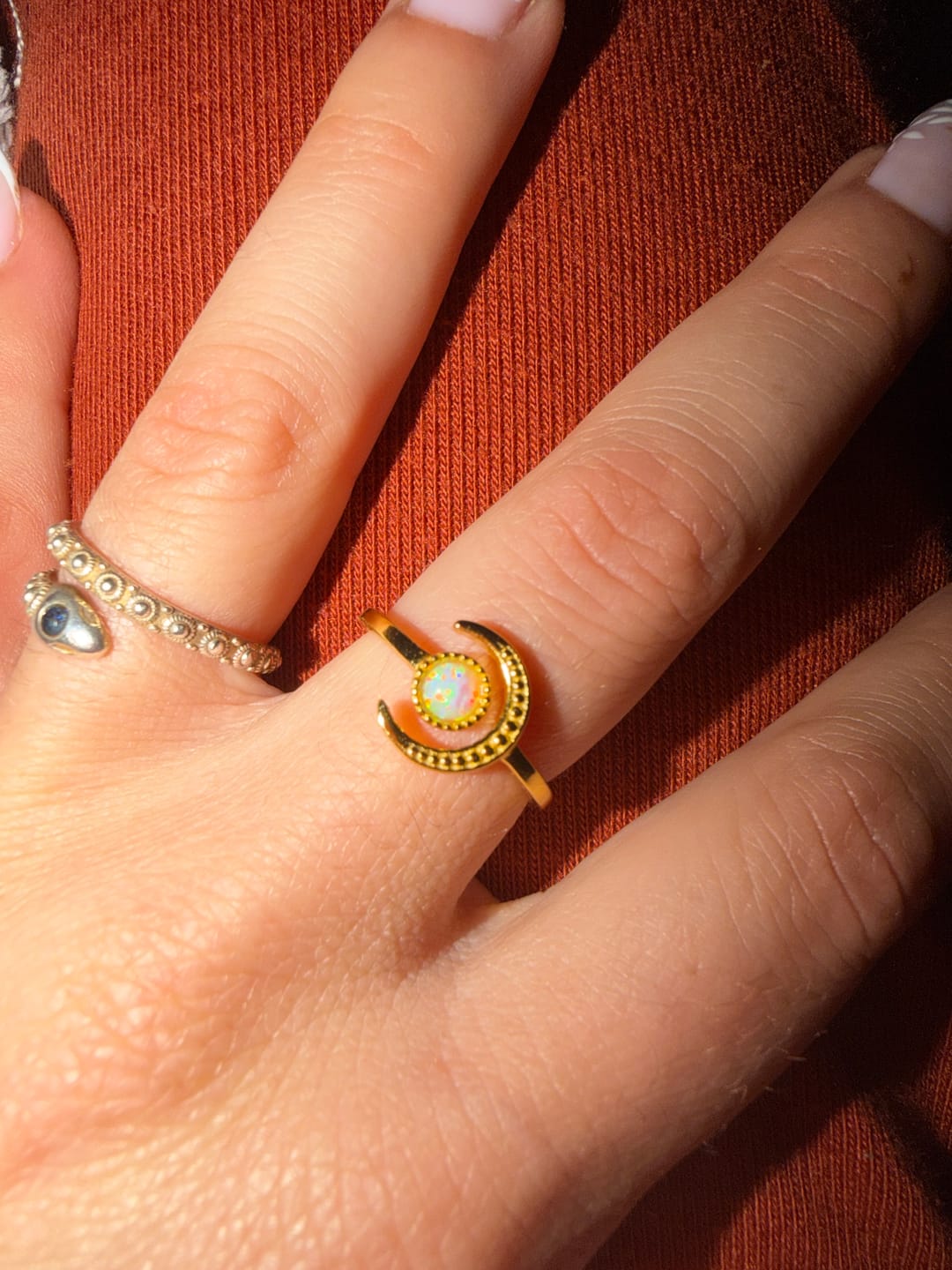 Customer photo review of Anillo Lunar