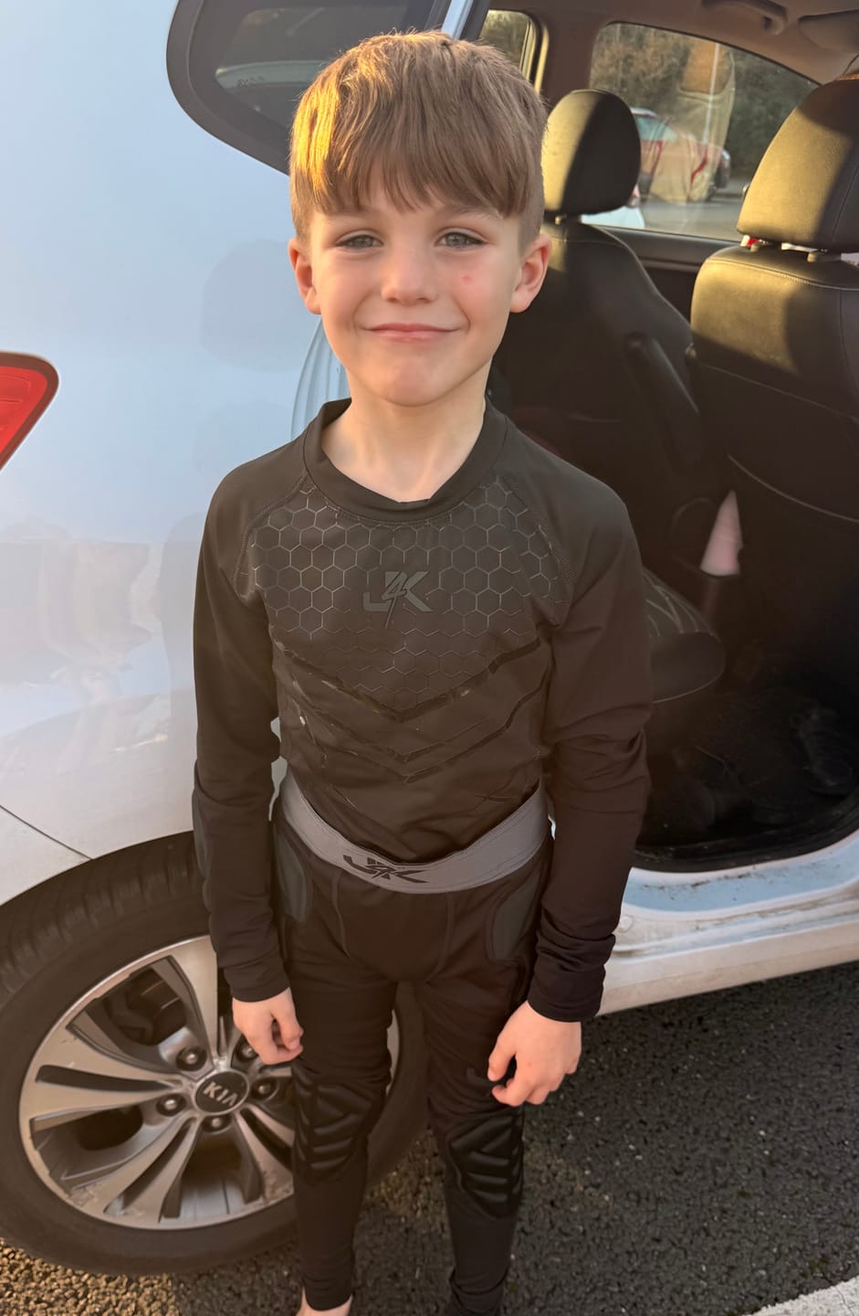 Customer photo review of Compression Padded Jersey