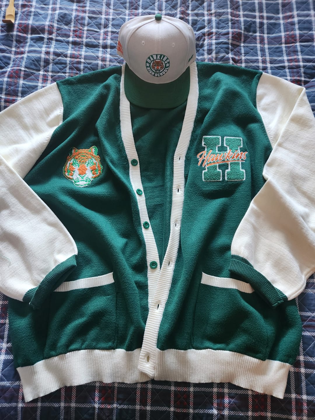 Customer photo review of Stranger Things "Go Tigers!" – TLB Hat