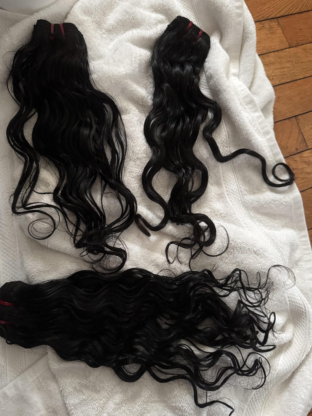 Customer photo review of Curly Blossom