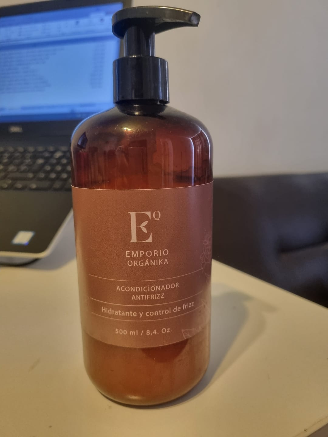 Customer photo review of ACONDICIONADOR ANTIFRIZZ CON ÁCIDO HIALURÓNICO
