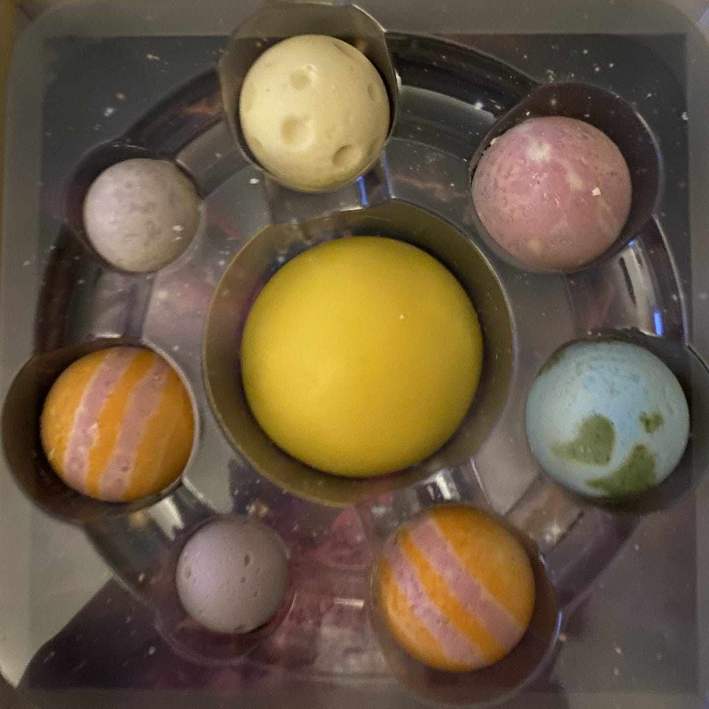 Customer photo review of Chocolate Solar System