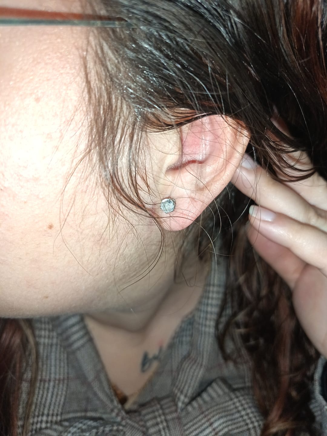 Customer photo review of Julia Earrings