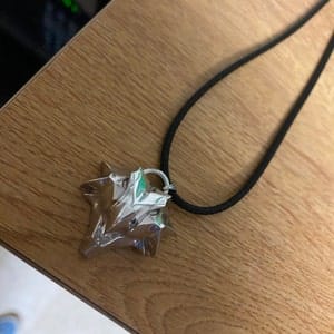 Customer photo review of Griffin Pendant