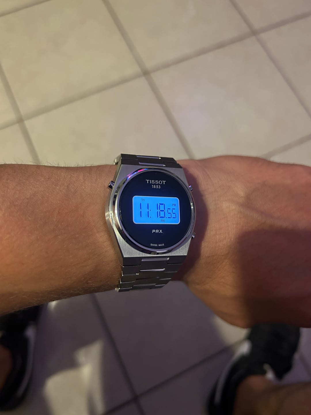 Customer photo review of Reloj Tissot PRX Digital T137.463.11.050.00 40mm