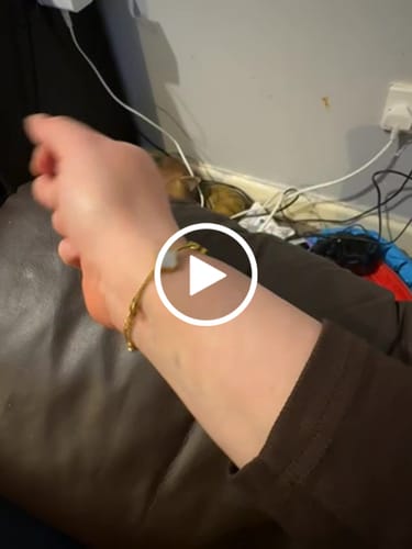 Customer video review of Celine Clover Bracelet