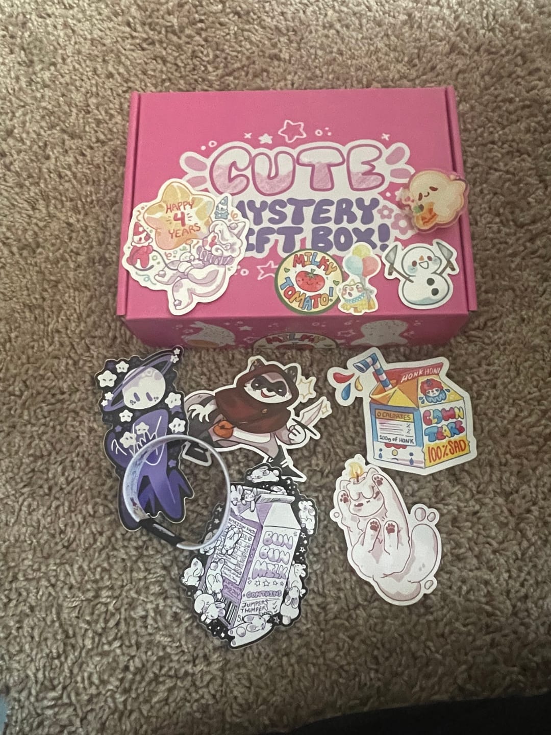 Customer photo review of Cute Mystery Gift Box