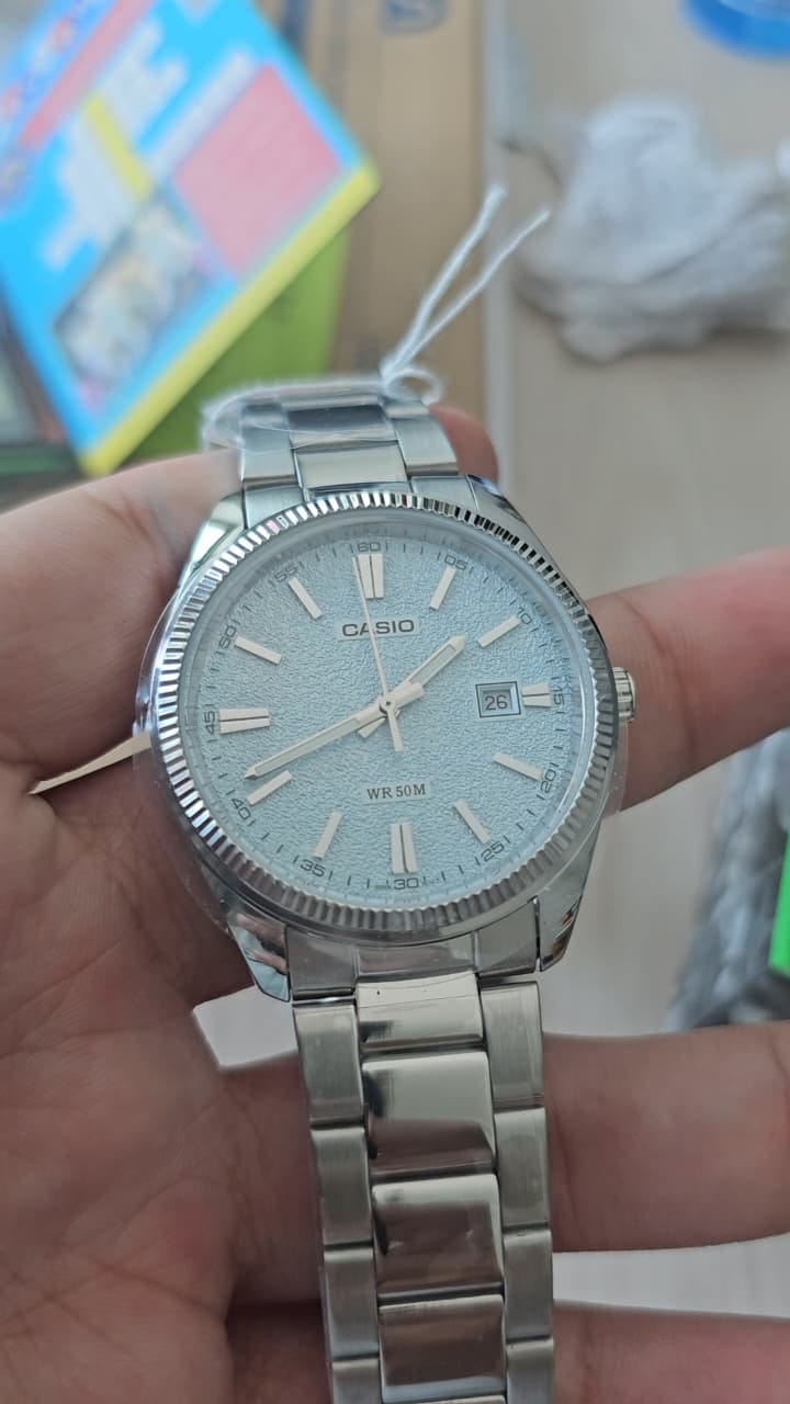 Customer photo review of Reloj Casio Análogo MTP-1302DA-2A2 Celeste 38,5mm