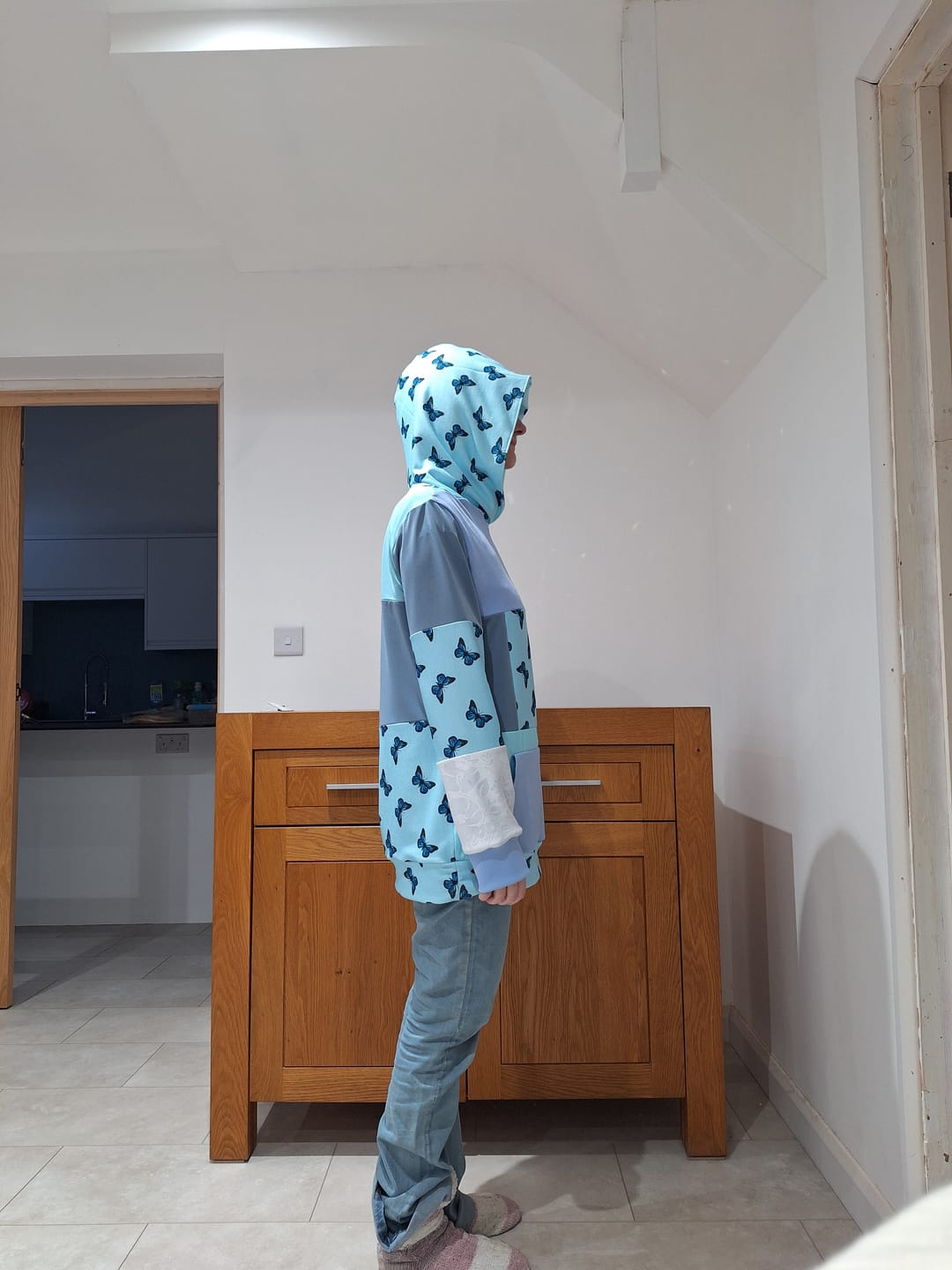 Customer photo review of Plain Sweatshirt Fabric