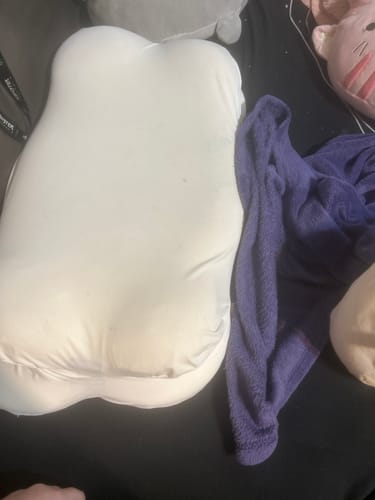 Customer photo review of Cloud Cooling Pillow Case