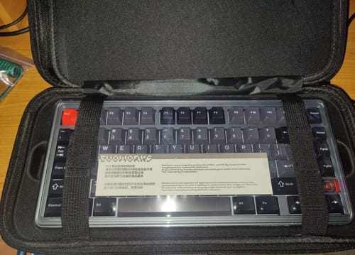 Customer photo review of Evoworks - Evo75 Wireless Custom Mechanical Keyboard (ANSI)