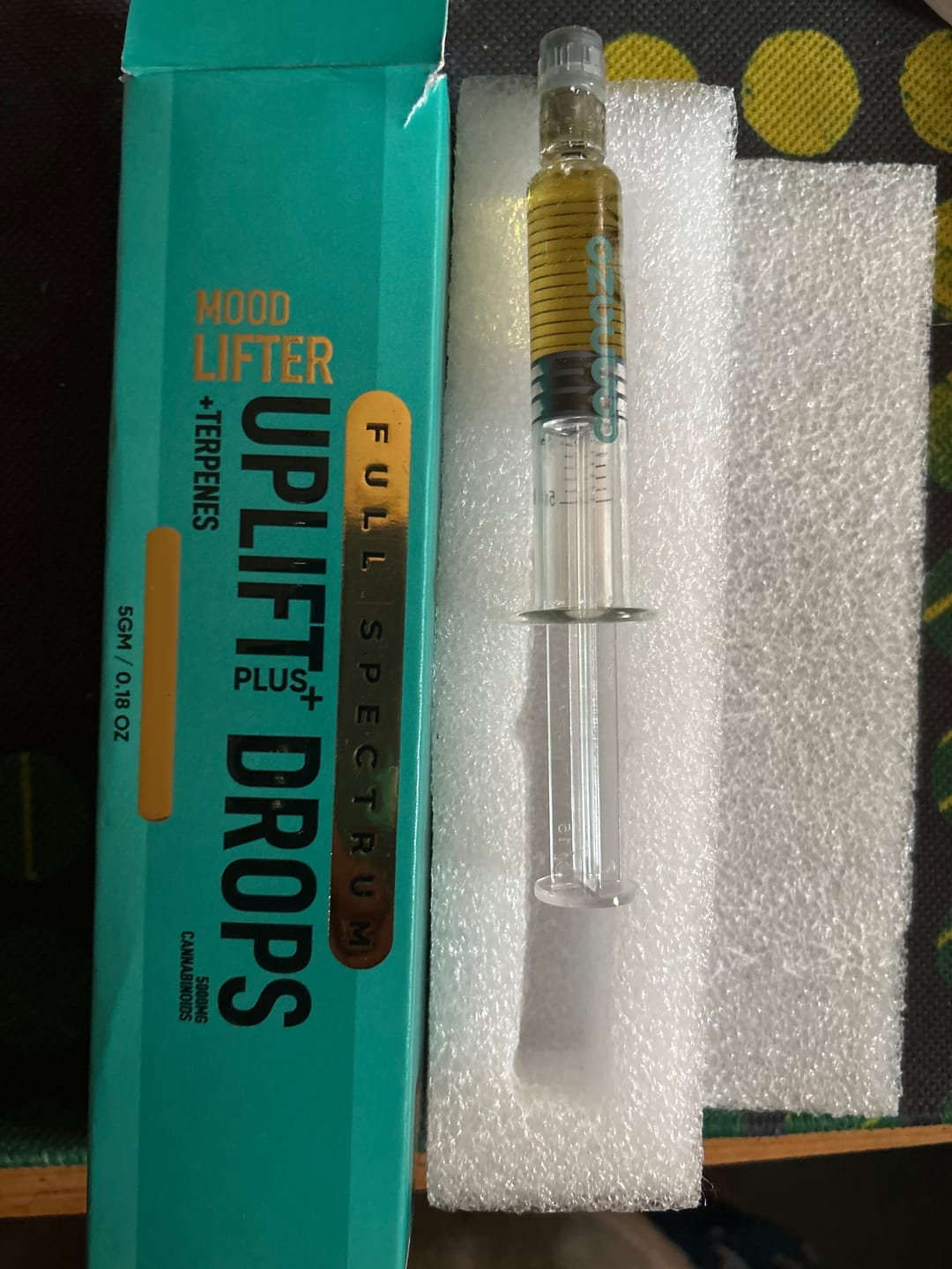Customer photo review of Cannazo- Super Lemon Haze Uplift Pen (Full Spectrum THC Extract Syringe)
