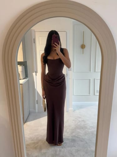 Customer photo review of Aurora Long Dress