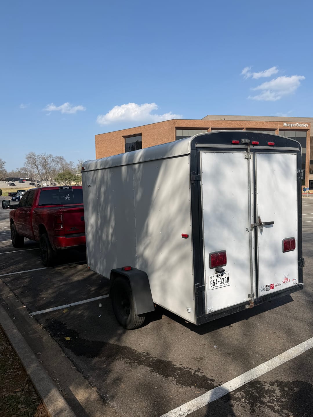 Customer photo review of Shine Supply Decal Red 6"