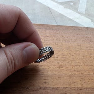 Customer photo review of Celtic Knot Ring